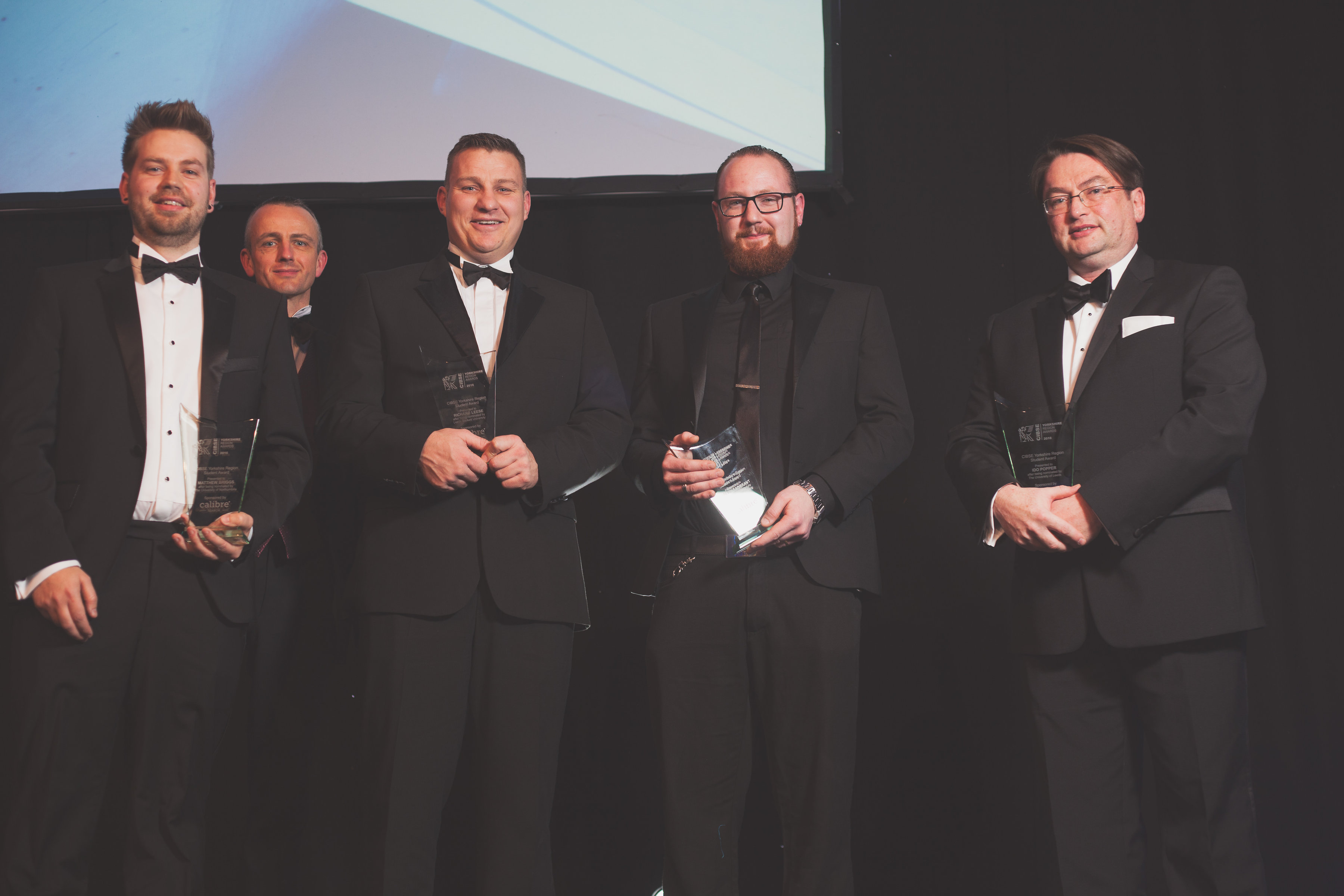 Former Leeds College of Building students win Chartered Institute of Building Services Engineers (CIBSE) in recognition for their outstanding achievements