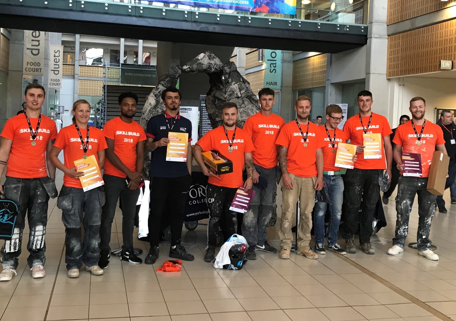 Students at SkillBuild 2018