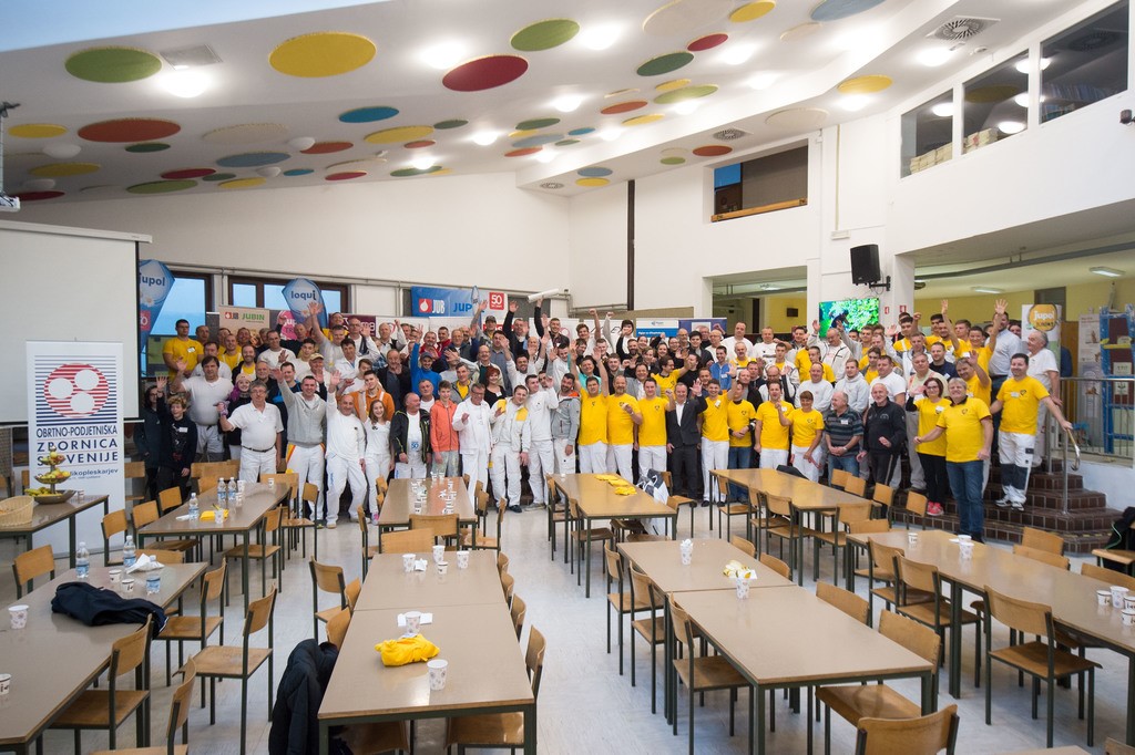 118 fellow painting and decorating craftsmen and trainees from eight different countries