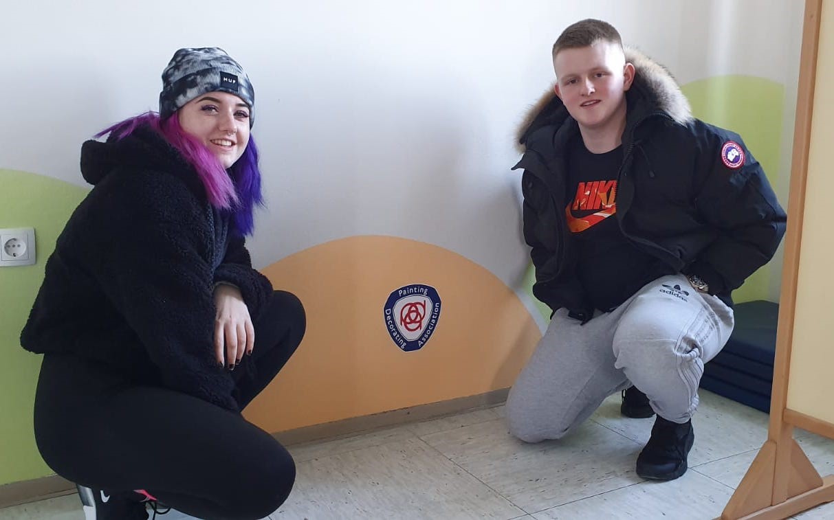 Abi Johnson and Lewis Boyle