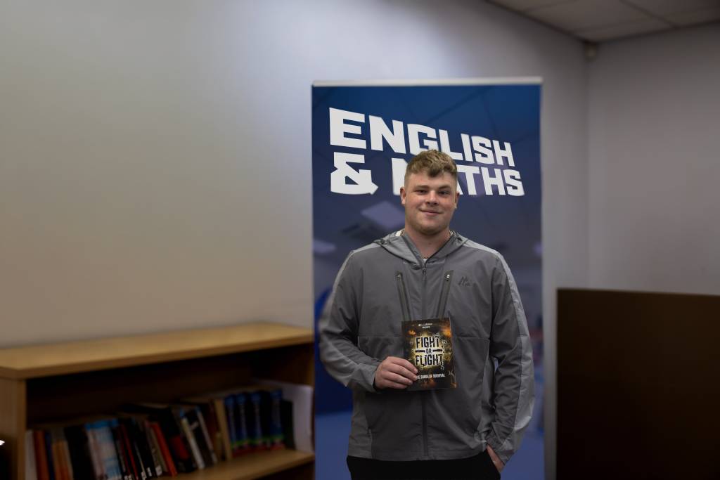 83 Leeds College of Building students’ short stories have been published in ‘Fight or Flight - The Surge of Survival’.