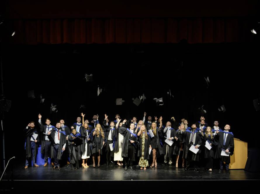 Family photo of the LCB Quantity Surveyor Degree class of 2025.
