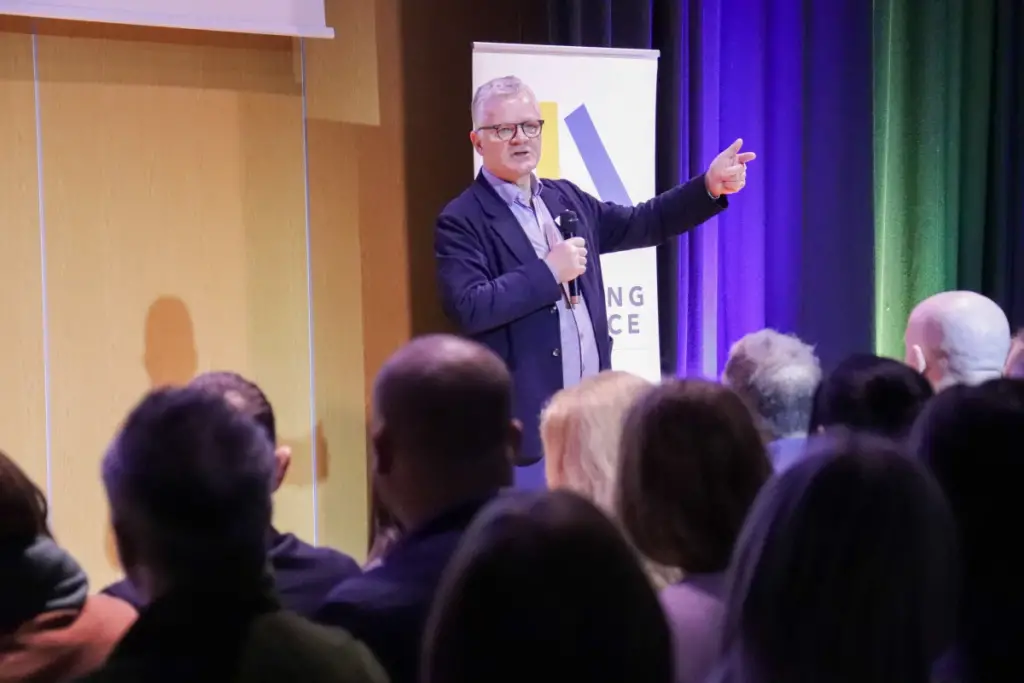 The conference opened with a keynote from Sir Kevan Collins, Non-Executive Director at the Department for Education.