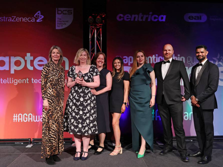 LCB FE Team at The Apprenticeship Guide Awards 2026