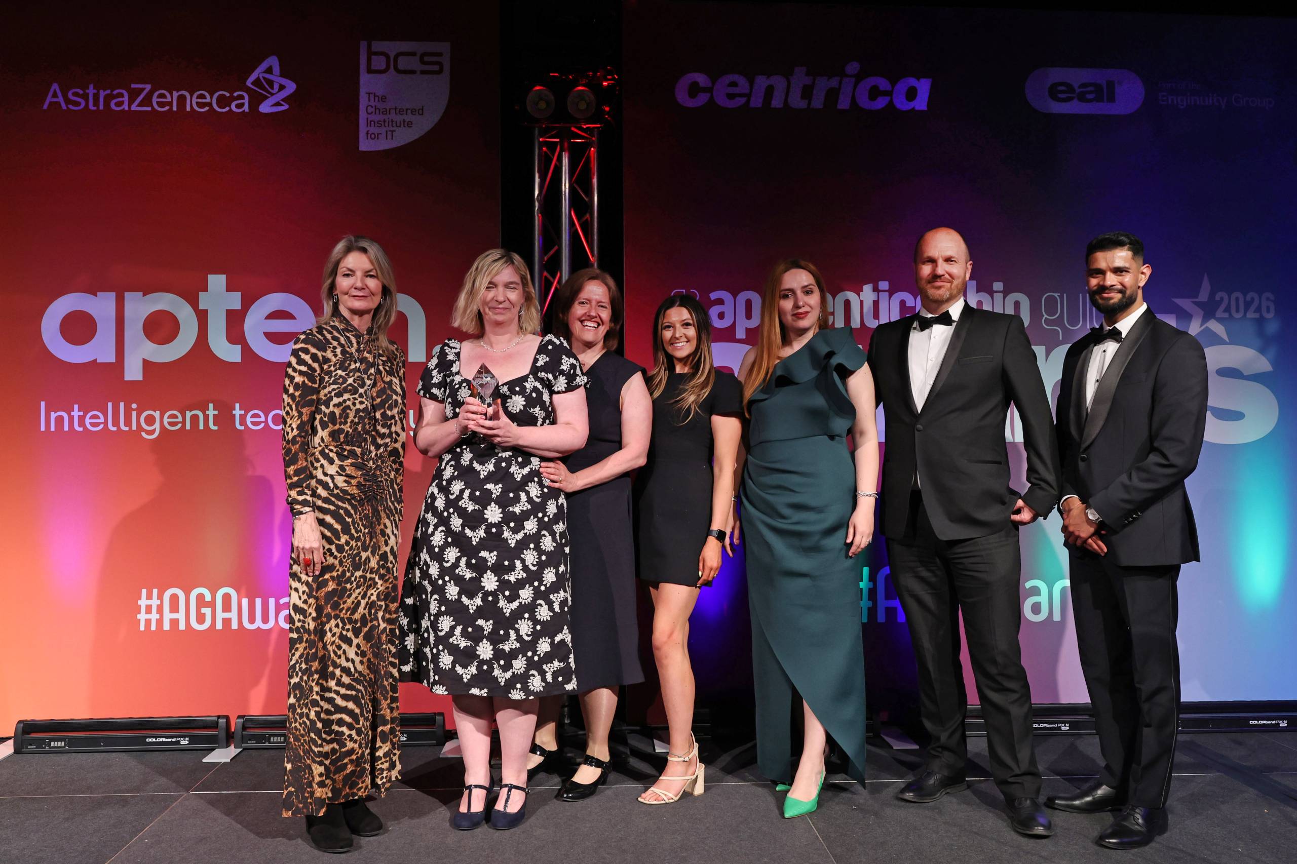 LCB FE Team at The Apprenticeship Guide Awards 2026
