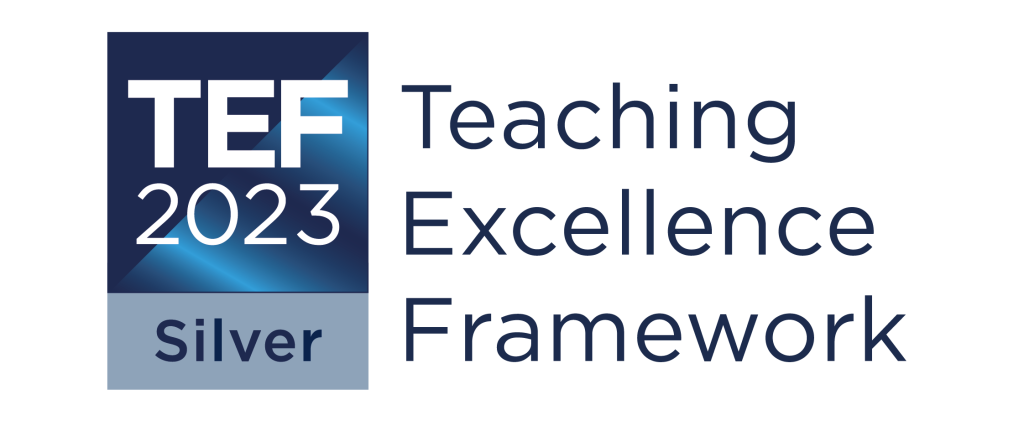 This is the Teaching Excellence Framework 2023 Silver Logo