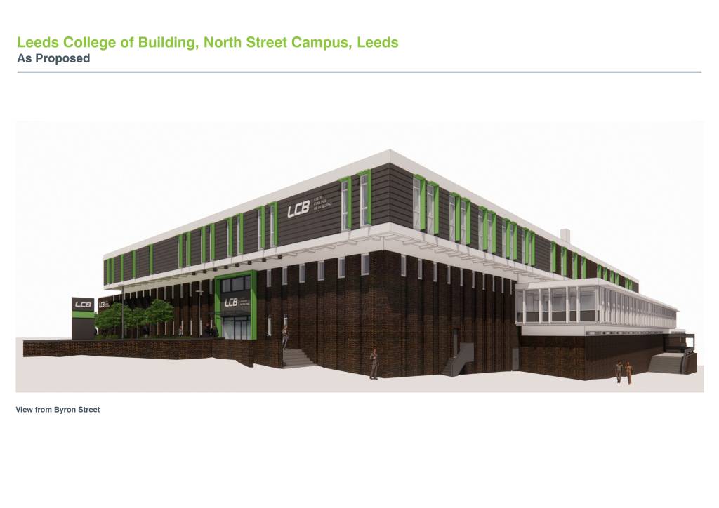 Building plans for new look LCB North Street building