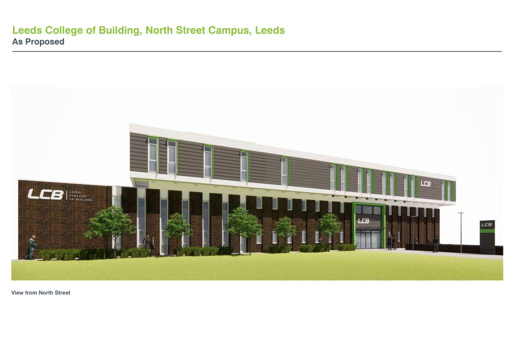 Building plans for new look LCB North Street building