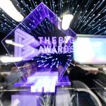 This photo depicts a decoration at the venue which has the BIG Awards logo.