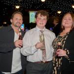 This photo depicts a student at the BIG Awards.