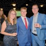 This photo depicts a student at the BIG Awards.