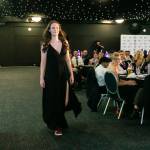 This photo depicts a student receiving their award.