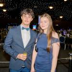 This photo depicts a student at the BIG Awards.