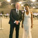 This photo depicts a student at the BIG Awards.