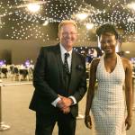 This photo depicts a student at the BIG Awards.