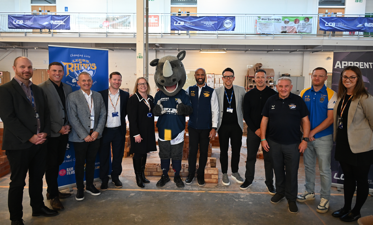 LCB and Leeds Rhinos Foundation launch community partnership