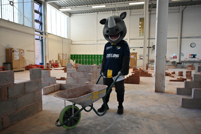 Ronnie the Rhino, mascot of Leeds Rhinos