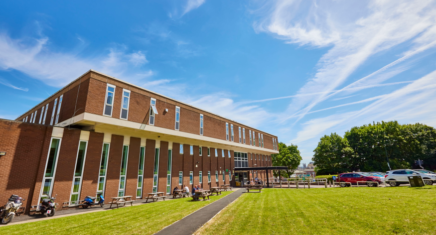 Exterior view of Leeds College of Building North Street Campus
